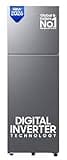 Samsung 256 L, 3 Star, Digital Inverter Frost Free Double Door Refrigerator (RT40H30W3THL, Refined Inox, 2026 Model)
