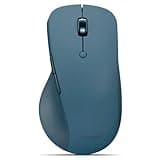 Lenovo Yoga Pro Mouse, Bluetooth, USB-C Rechargable, Dual Mode Bluetooth, 6 Button, Right Handed Design, Ergonomic Design, Programmable Buttons, 2-Way Metal Scroll Wheel, Tidal Teal