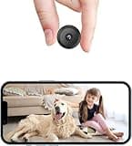 GARYVIZ WiFi Spy Camera 360° Security Camera for Home Outdoor High HD Spy Magnet Mini Spy WiFi Magnetic Live Stream Night Vision IP Wireless 1080P Audio Video Hidden CCTV Magne (1)